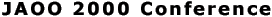 JAOO Logo